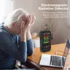 Electromagnetic Radiation Detector Multi-Function for Home Office (Black)