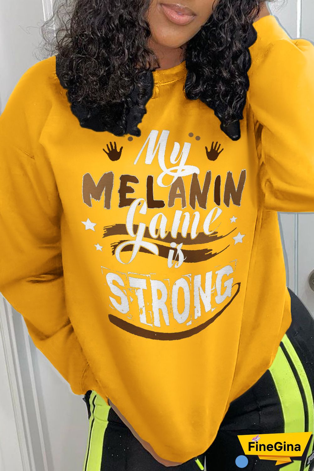 Grey Casual Daily Print Letter O Neck Tops