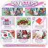 Butterfly Flower V 5D Partial Drill DIY Diamond Painting Kit 30*30cm