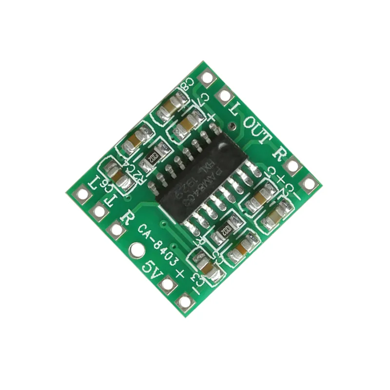 Ultra-small digital amplifier board 2 * 3W DC 5V class D power module PMA8403 amplifier audio module