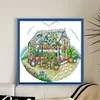 Sunshine Garden-14CT Stamped Cross Stitch 31*30cm/12.2*11.81in tapestrymarket