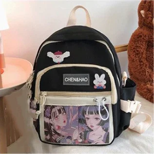 Cartoon Soft Girl Student Backpack