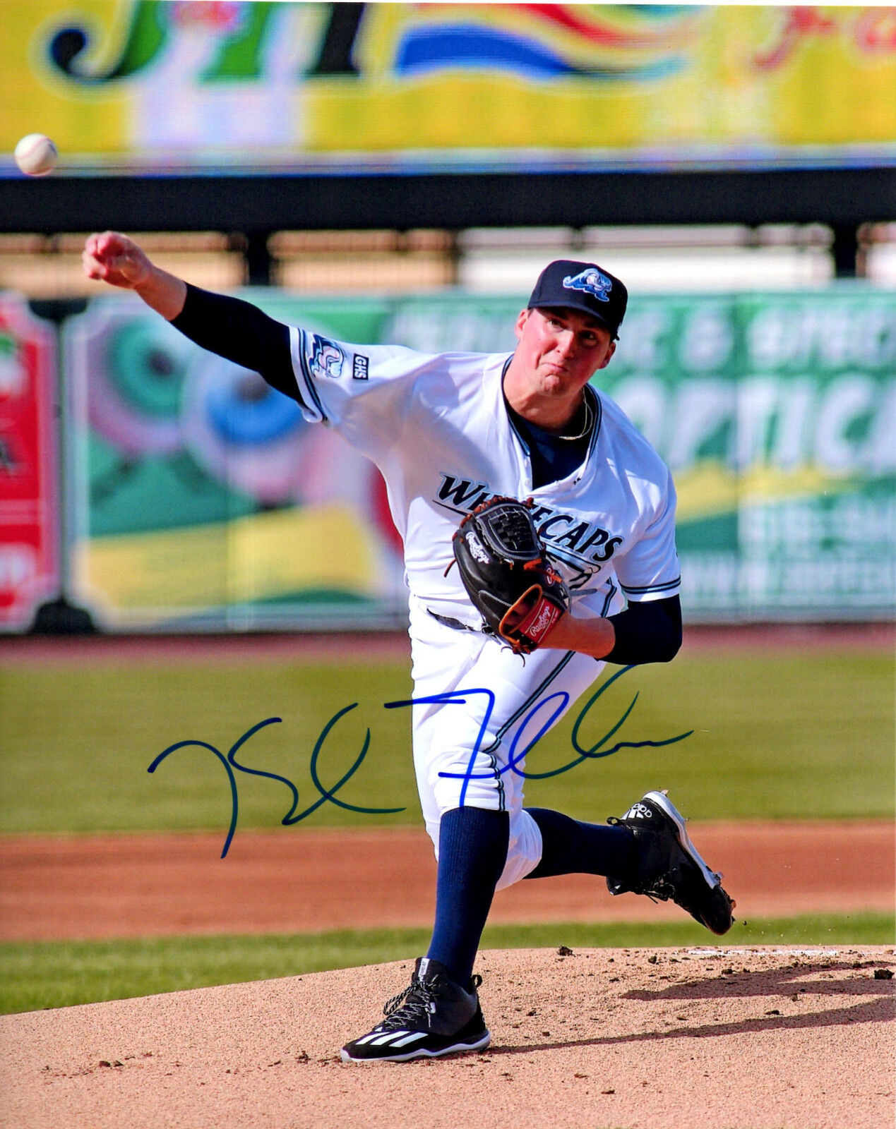 Kyle Funkhouser Detroit Tigers prospect Signed 8x10 Photo Poster painting Autograph Louisville c