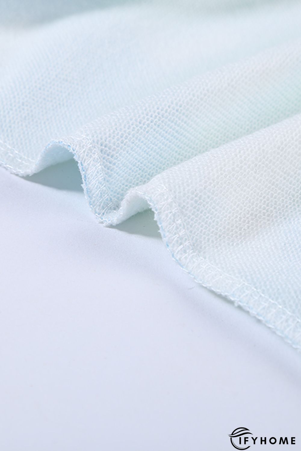 Sky Blue Tie Dye Pattern Hoodie | IFYHOME