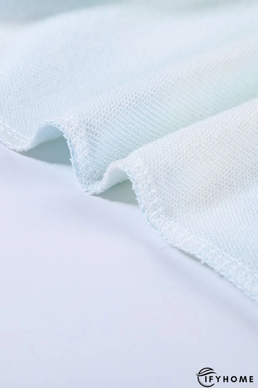 Sky Blue Tie Dye Pattern Hoodie | IFYHOME