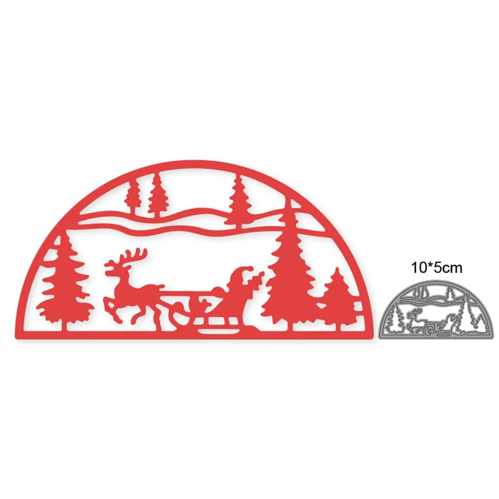 Customized Dies Christmas Snowflake Deer Socks Metal Cutting Dies Scrapbooking Dies For DIY Craft Paper Card Making Stencils Die