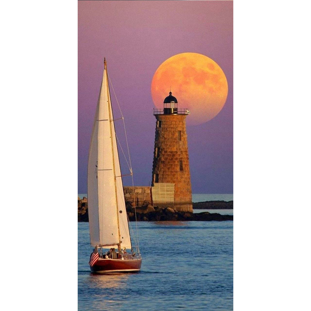 Seascape-Paint by Numbers-30x50cm