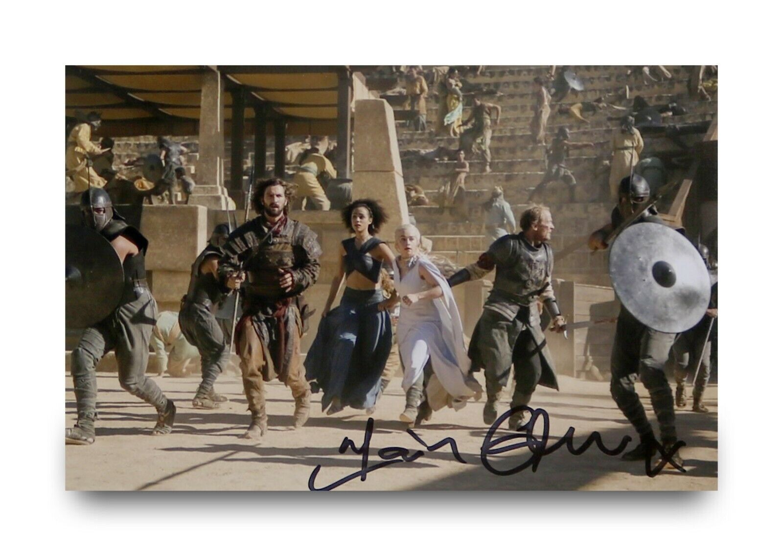 Iain Glen Signed 6x4 Photo Poster painting Games Of Thrones Genuine Autograph Memorabilia + COA