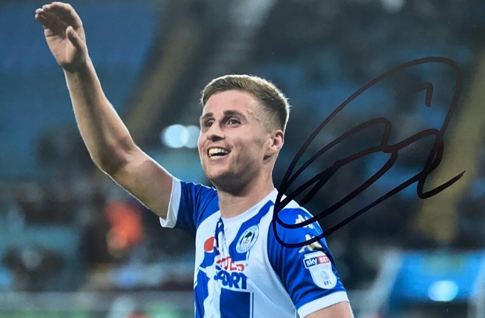 Ryan Colclough Genuine Hand Signed 6X4 Photo Poster painting - Wigan Athletic 3