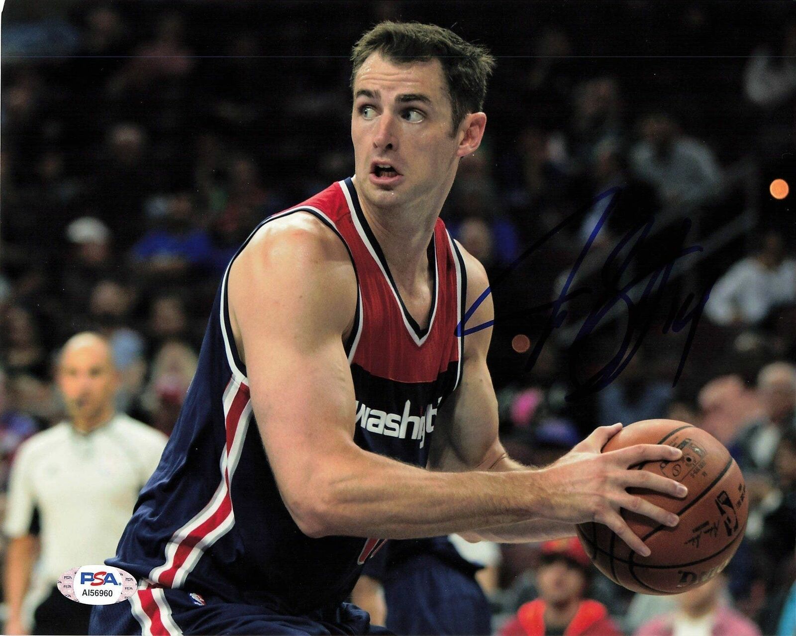 Jason Smith signed 8x10 Photo Poster painting PSA/DNA Washington Wizards Autographed