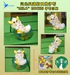 Eevee Family Cosplay Pikachu Enjoying Afternoon Tea Set - Pokemon Resin Statue - QN Studios