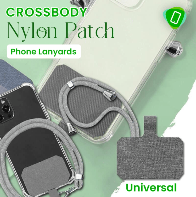 (🔥2022 Hot Sale - Save 48% OFF🔥) Universal Crossbody Nylon Patch Phone Lanyards