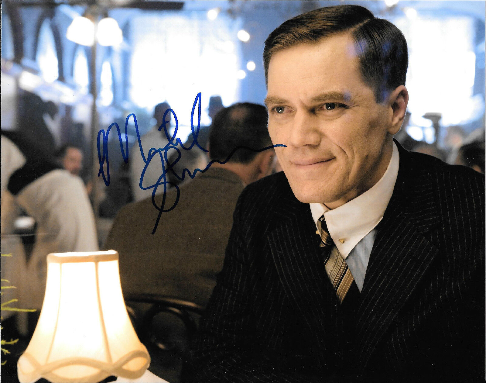 GFA Boardwalk Empire * MICHAEL SHANNON * Signed 8x10 Photo Poster painting AD2 COA