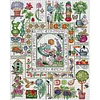 [Brand]Garden - 14CT Stamped Cross Stitch - 40*49cm