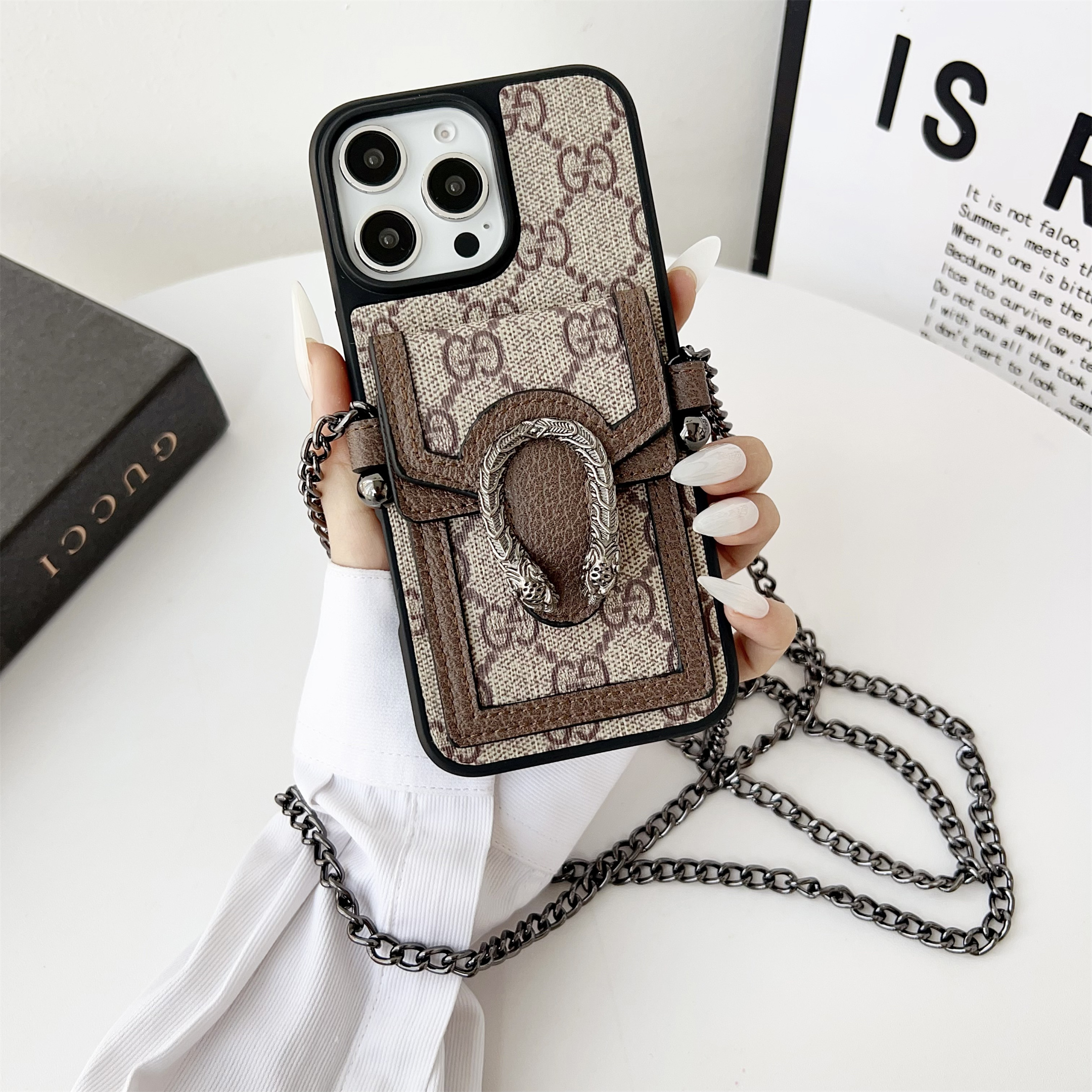 Gucci Dionysus GG Ophidia Leather Crossbody Bag Apple iPhone Case Samsung Galaxy Wallet Cover