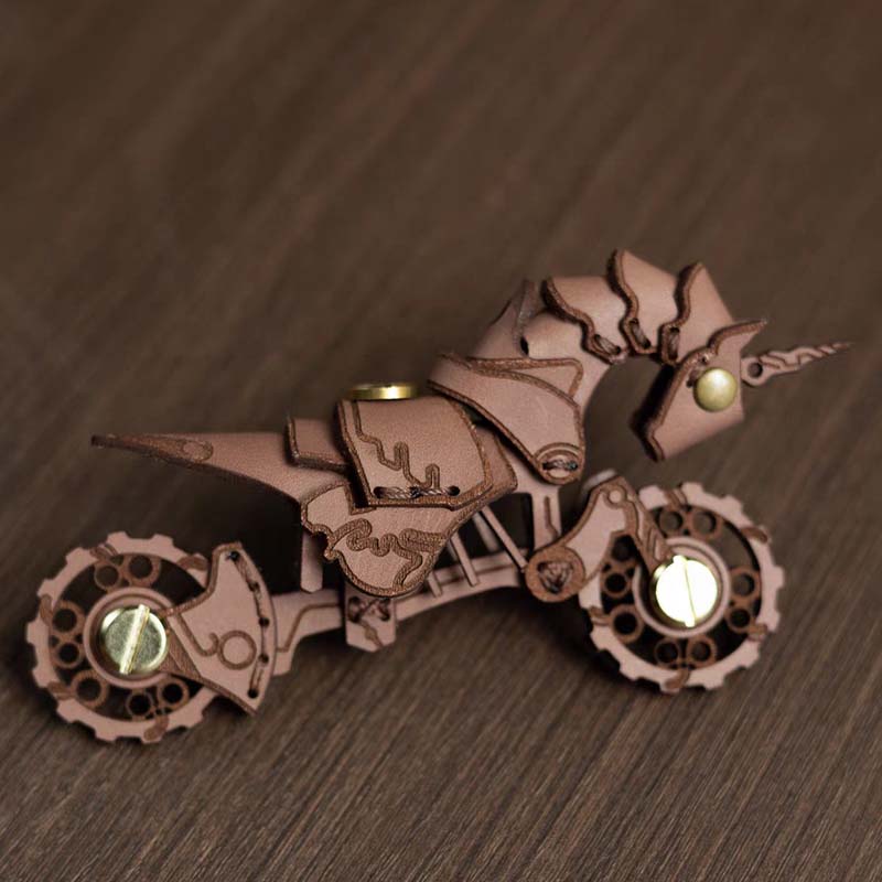 Master Cycle Zero  Leather Keychain