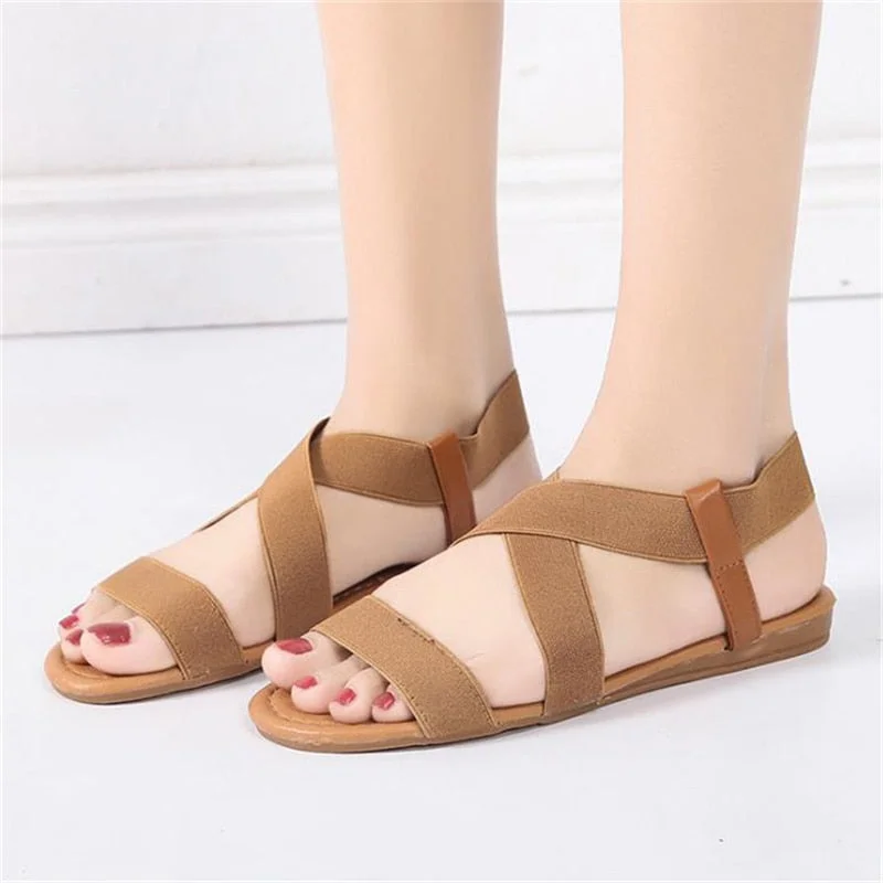 Women Sandals  Breathable Comfort Shopping Ladies Walking Shoes Wedge Heels Summer Platform Sandal Shoes Mujer Plus size 45