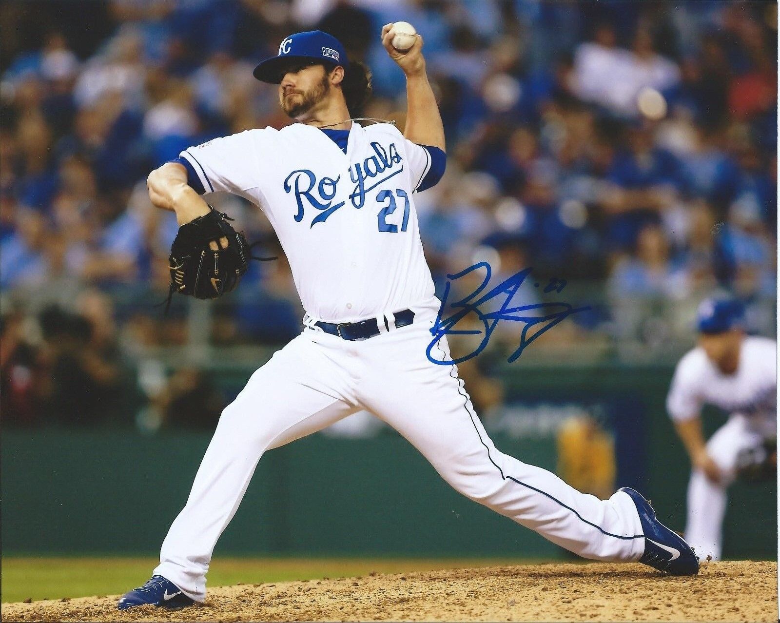 BRANDON FINNEGAN signed autographed KANSAS CITY ROYALS 8X10 Photo Poster painting w/COA