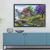 Kasuga Hut-11CT Stamped Cross Stitch 60*45cm/23.62*17.72in(Big Size) tapestrymarket