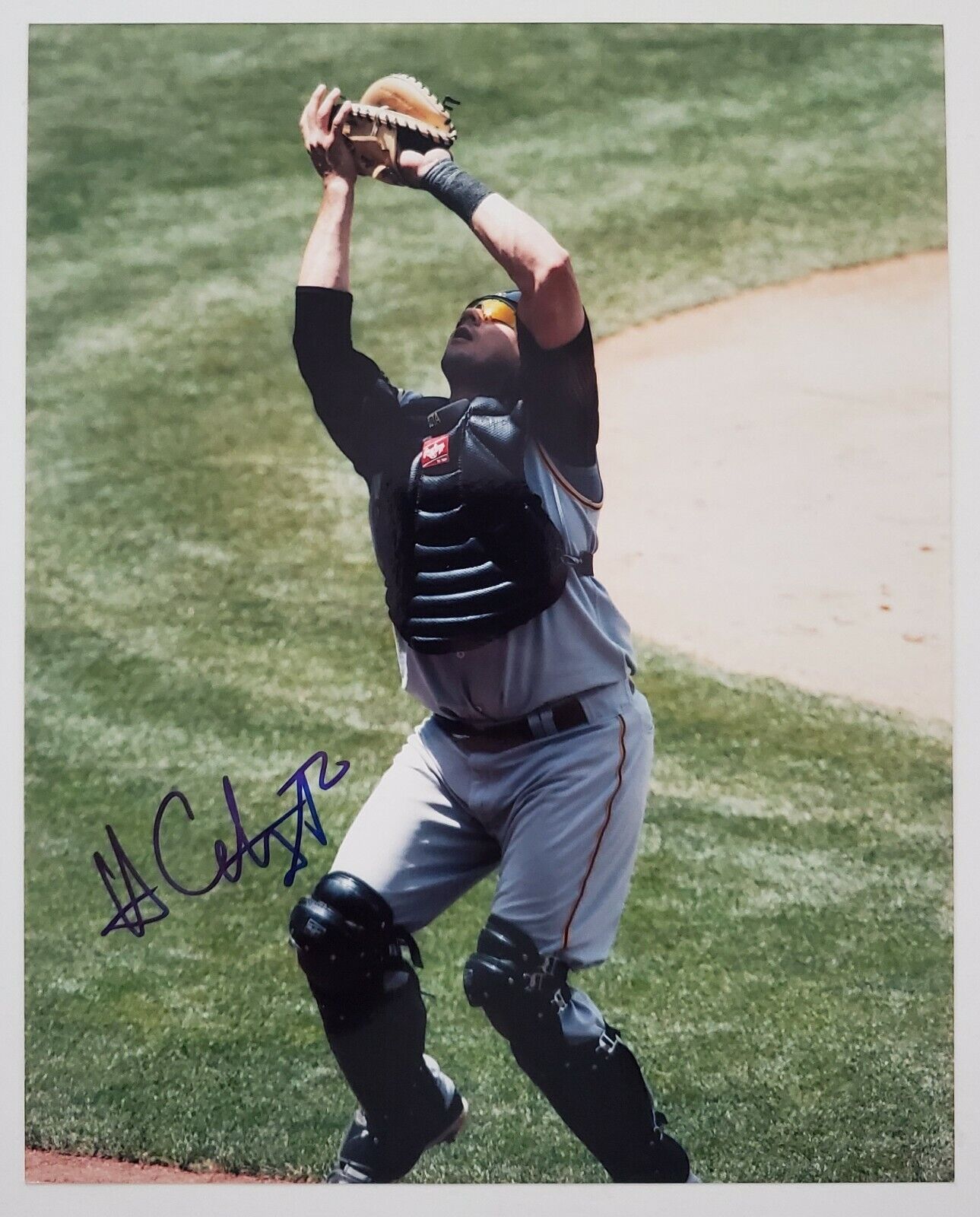 Hank Conger Signed 8x10 Photo Poster painting MLB Pittsburgh Pirates Catcher RAD