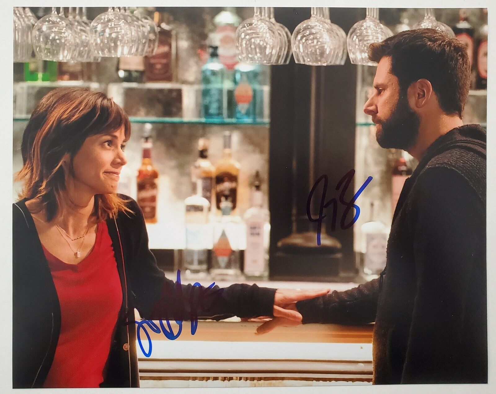 Stephanie Szostak & James Roday Signed A Million Little Things 8x10 Photo Poster painting TV RAD