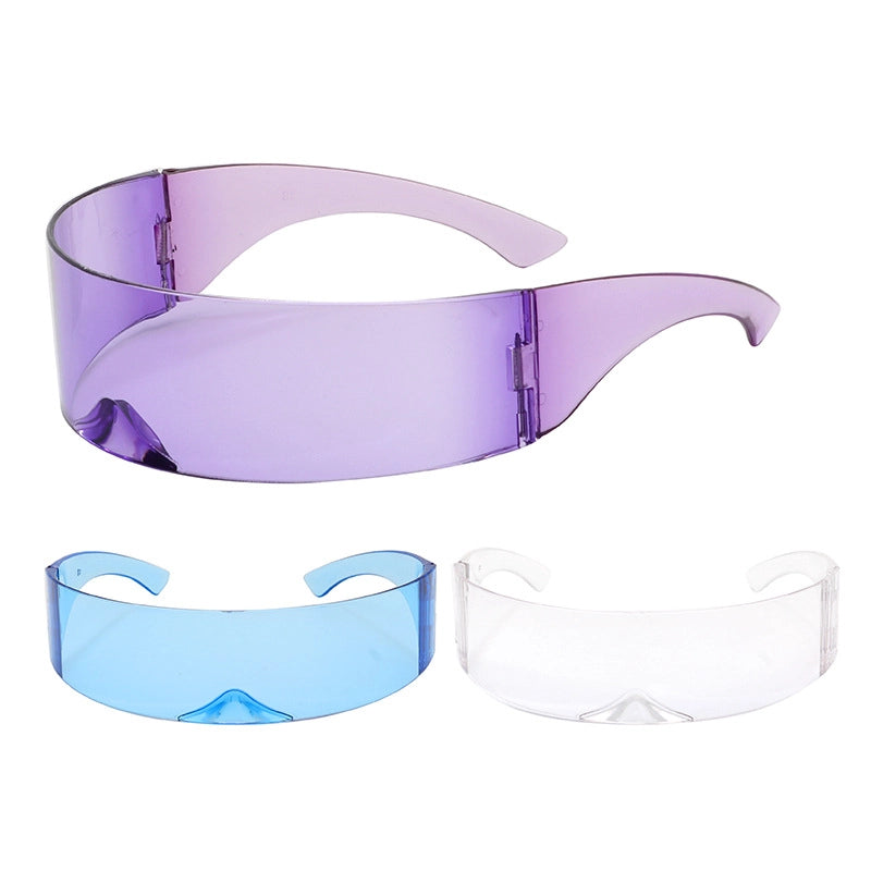 Party Glasses Dance One Piece Of Technology Sense Sunglasses Cyberpunk Glasses Photo Modeling Party