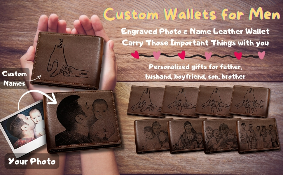 Custom Wallets for Men