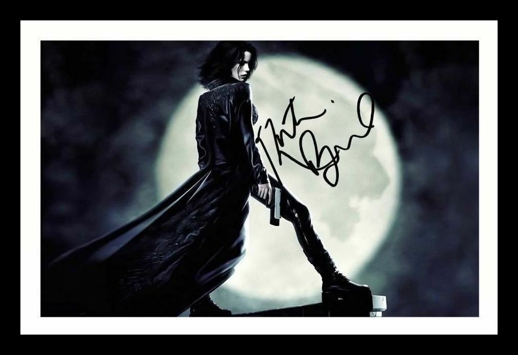 Kate Beckinsale - Underworld Autograph Signed & Framed Photo Poster painting 2