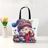 Sewing Gnome-11CT DIY Stamped Cross Stitch Shopping Bag 40*40cm