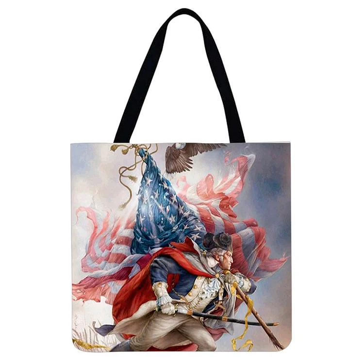 american independence day linen bag-Annaletters