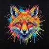 (Multi-Style)Colorful Neon Animals Collection-14CT Stamped/Counted Cross Stitch 30*30cm