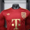 25/26 Player Bayern Munich 125th Anniversary Red Long Sleeve Soccer Jersey