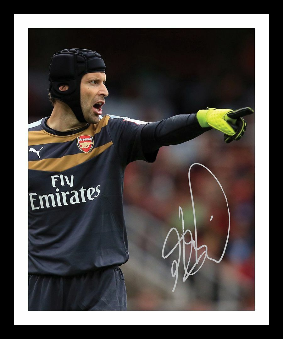 Petr Cech - Arsenal Autograph Signed & Framed Photo Poster painting