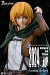 1/4 Scale A Project Series 005 Mikasa Ackerman & 006 Armin Arlert - Attack On Titan Resin Statue - JR Studio