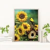 5D diy volle quadratische Bohrmaschine Diamantmalerei Sonnenblume Kit Heimdekoration(zqf9904)