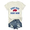 Right Here Right Now Buffalo Bills Tee