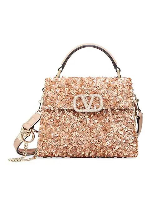 Valentino Garavani Mini Vsling Embroidered Handbag