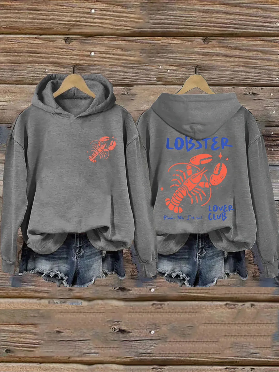Lobster Lover Club Hoodie