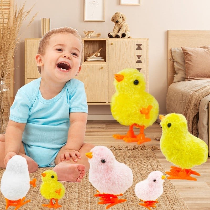 🐥Christmas sale-Novelty Chicken Hopping Windup Toy for Kids Toddlers