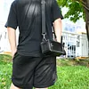 PU Travel Carrying Strap Case with Shoulder Strap for Marshall Middleton Speaker