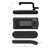 For Kindle 2-Iin-1 Page Clicker Rechargeable Wireless Smart Tablet Novel Page Turners Multi-Purpose E-Book Photography Tool for iPad Tablets Reading Novels Taking