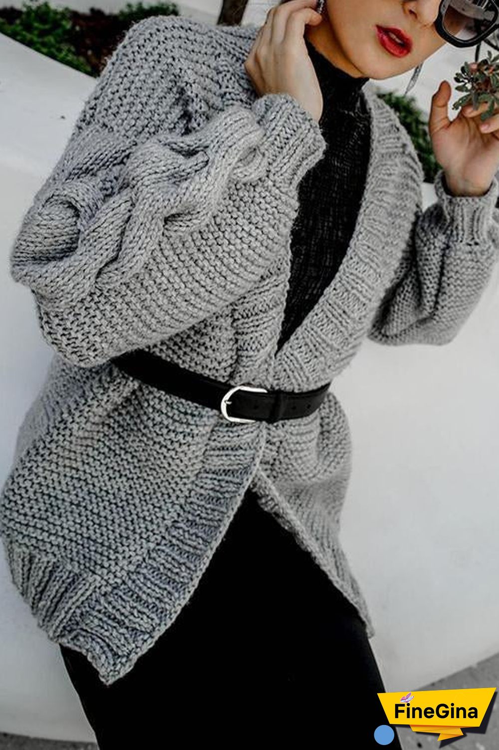 Cable Knit Cardigan