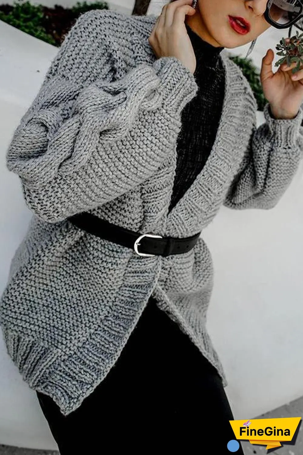Cable Knit Cardigan