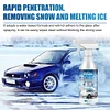 Car Window Cleaner 60ML Windshield Spray Deicer for Car Windshield Window Mirror