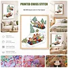 Stamped Cross Cross cross stitch kit for Adults Christmas Stocking 14CT 41x50cm tapestrymarket