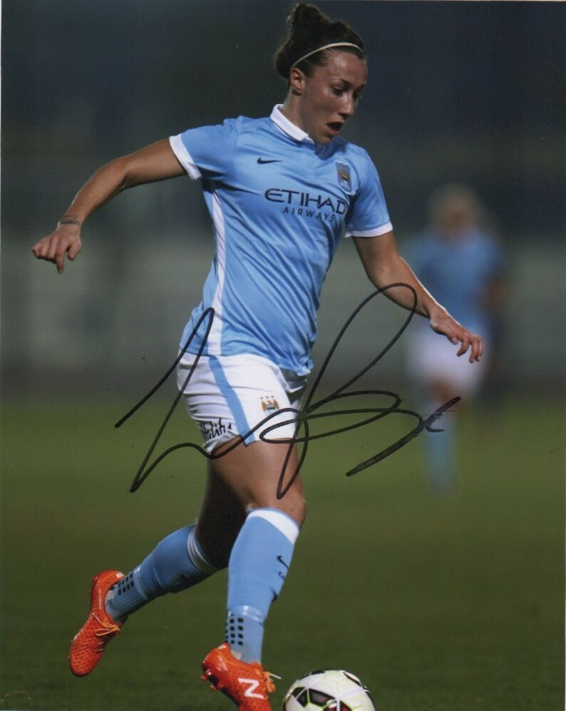 Manchester City Lucy Bronze Autographed Signed 8x10 Photo Poster painting COA G