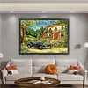 Mountain Floats-14CT Stamped Cross Stitch Egyptian Cotton 77*60cm/30.31*23.62in (Big Size) tapestrymarket