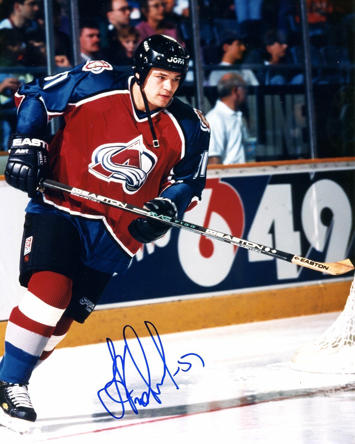 Andrei Kovalenko 8x10 color Photo Poster painting Colorado Avalanche#S158