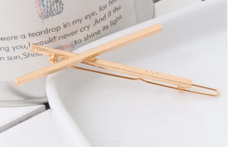 Minimalist Moon Alloy Plating Hair Clip 1 Piece