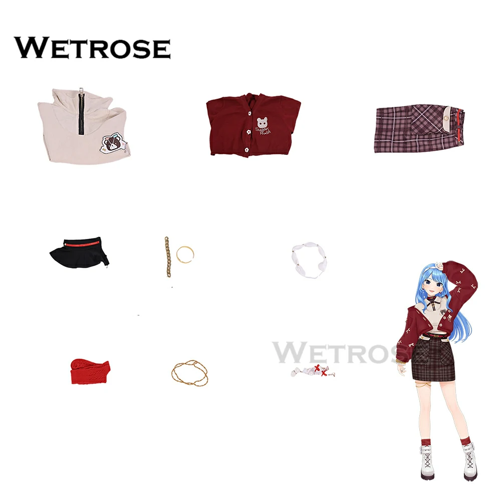 [Wetrose] Pre-Order Hololive JP Vtuber Hoshimachi Suisei miComet 3D New Outfit Lollipop MV Cosplay Costume